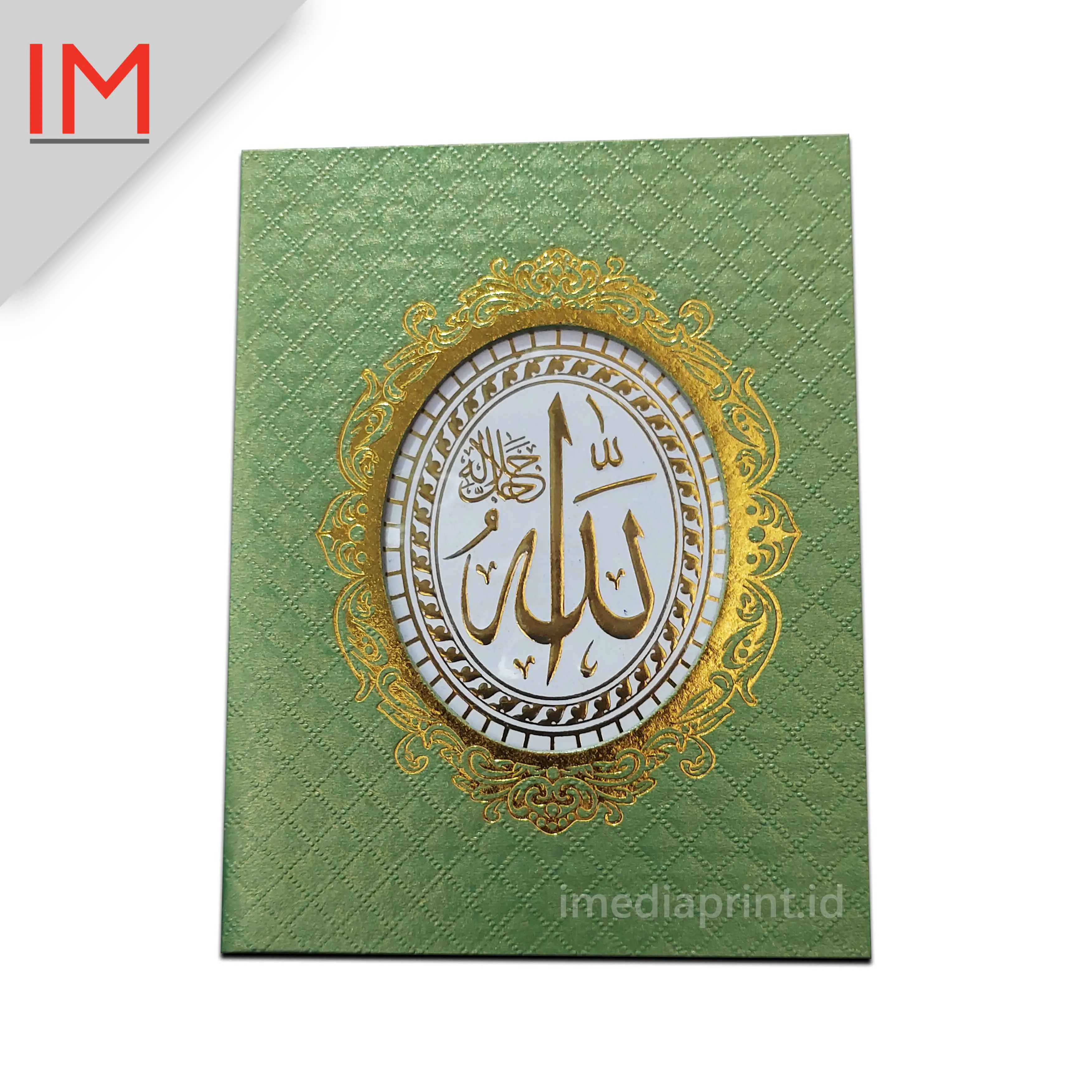 Cover Diamond Hijau - Hard Cover Yasin Premium