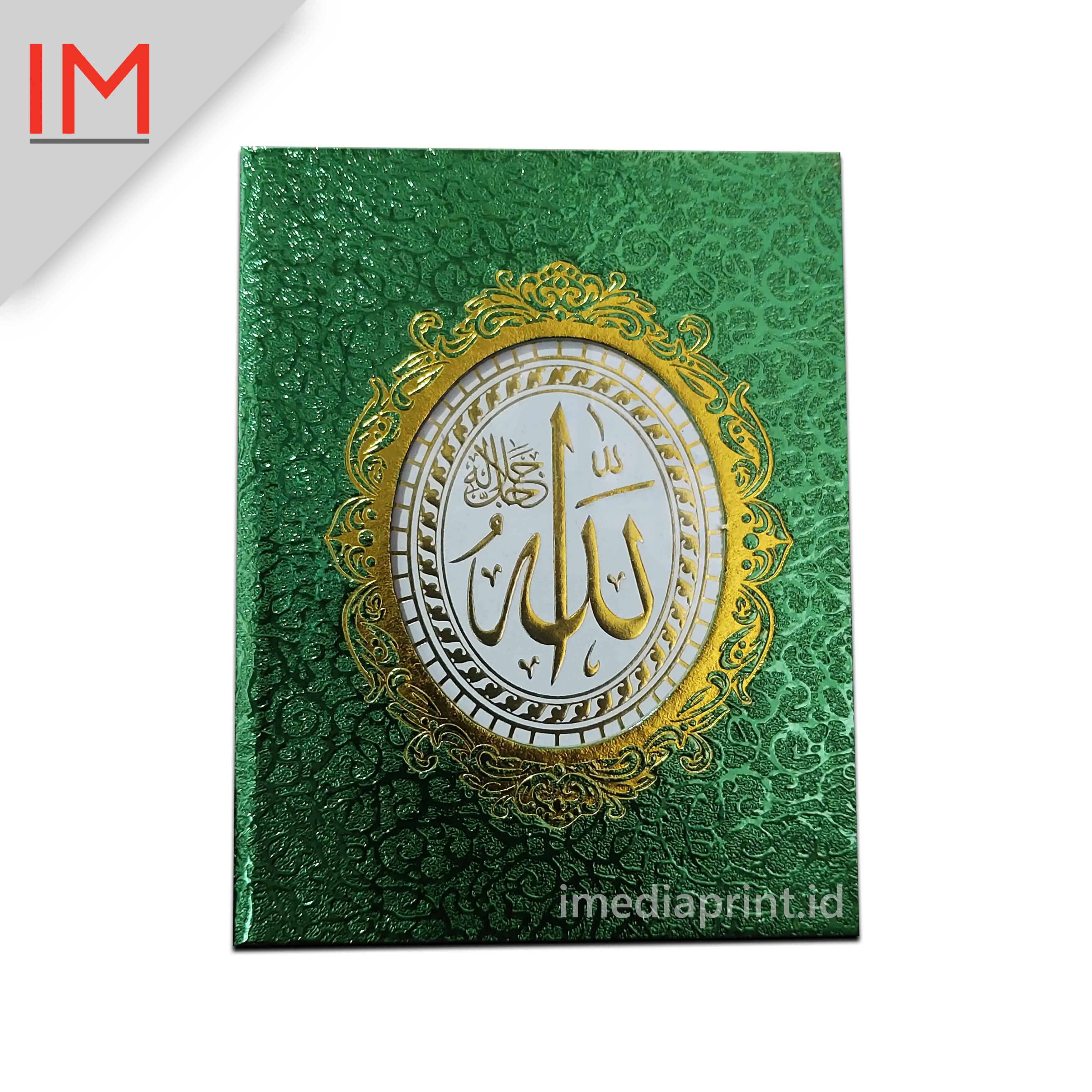 Hard cover glossy hijau