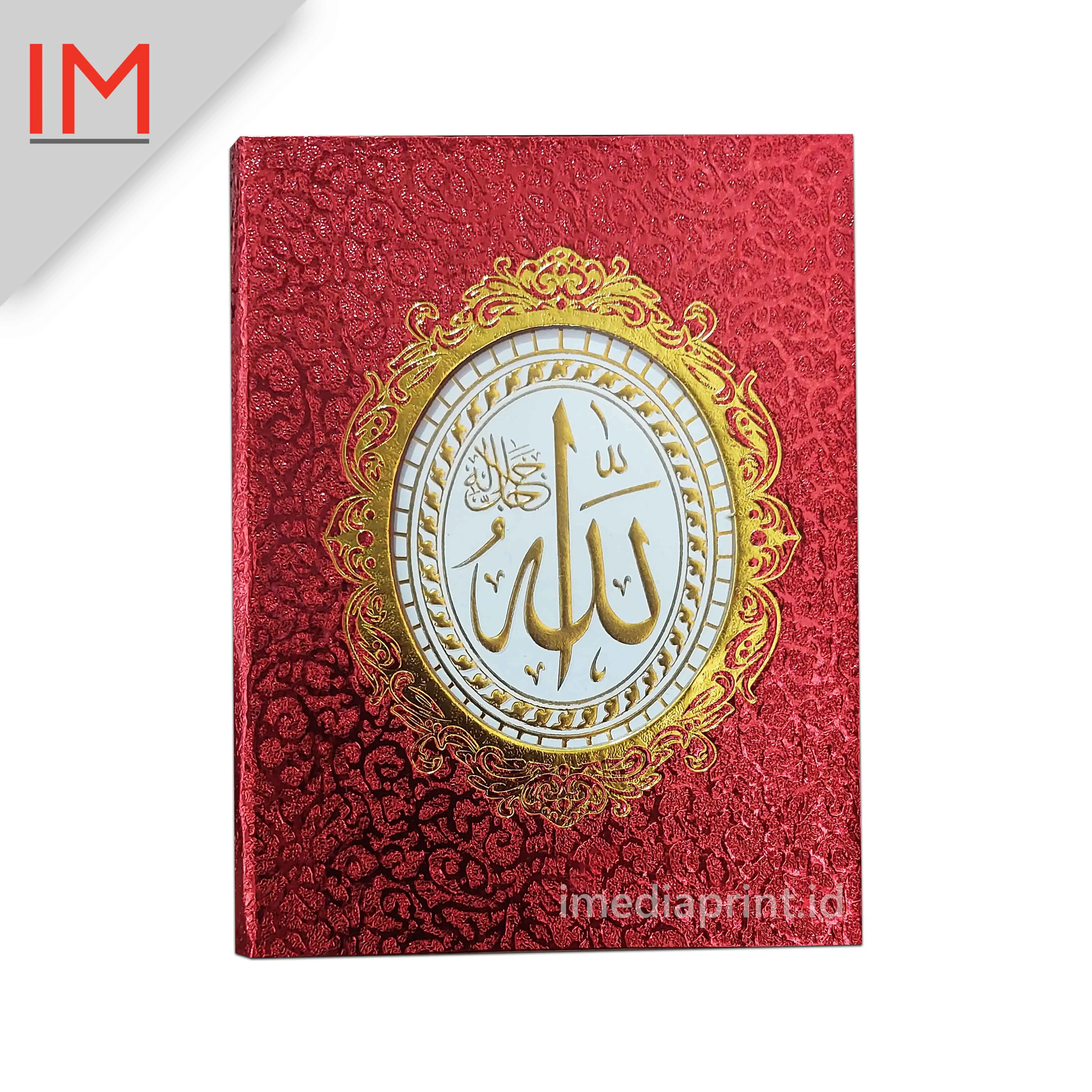 Hard cover glossy merah